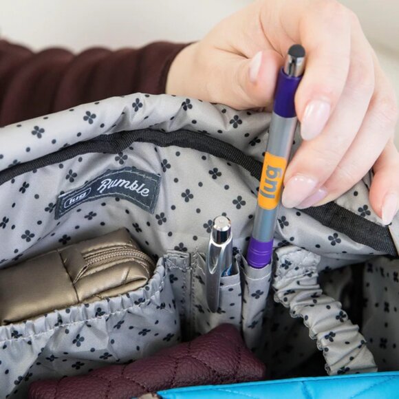 NWT Lug Rumble Quilted Satchel Bag with Crossbody Strap - Picture 12 of 15